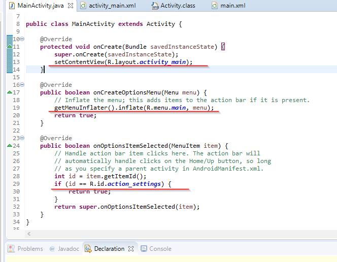 Код в XML